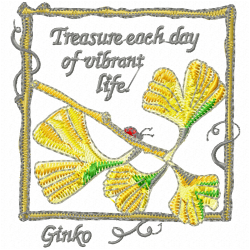 Leaves Embroidery Design 1